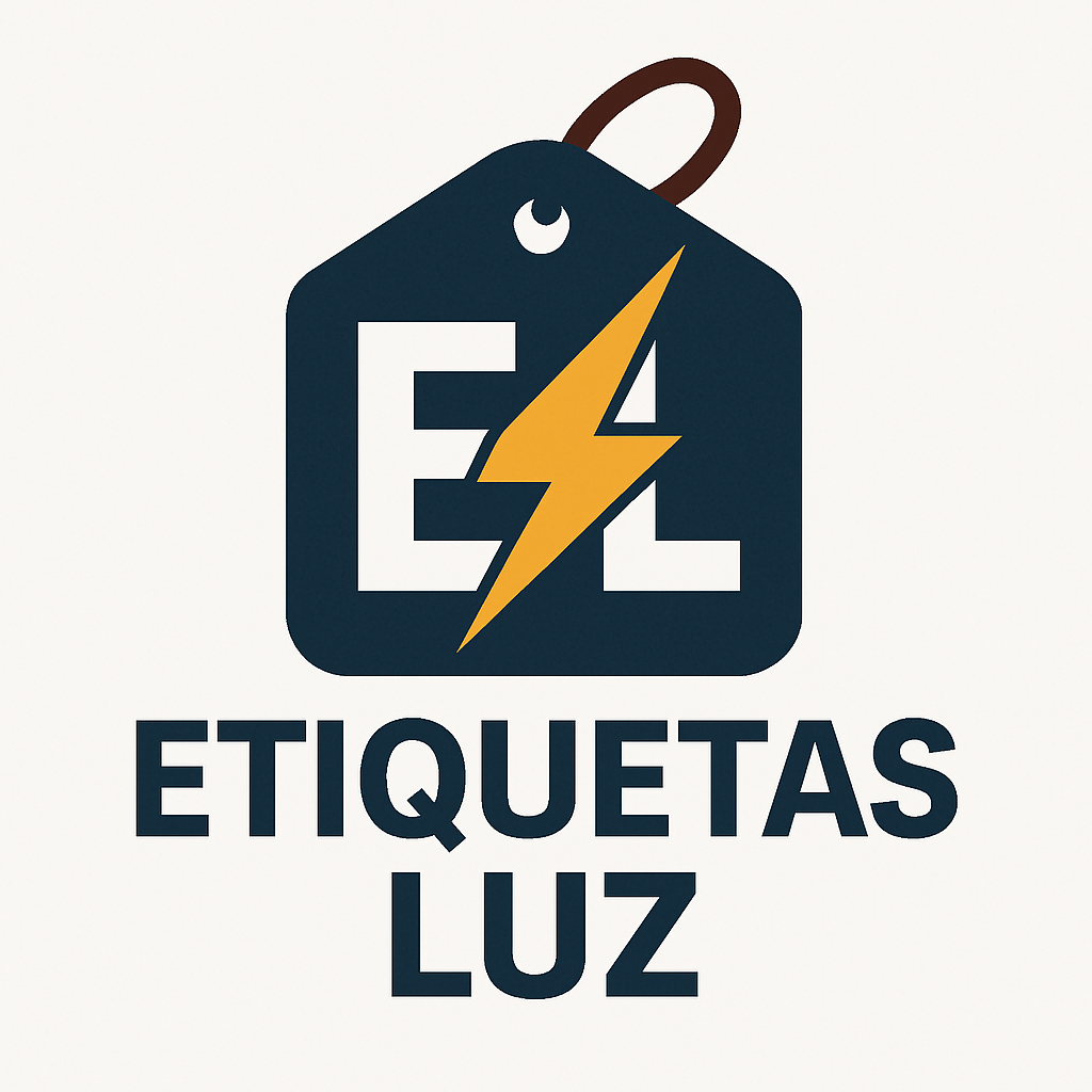 logo de empresa Etiquetas Luz